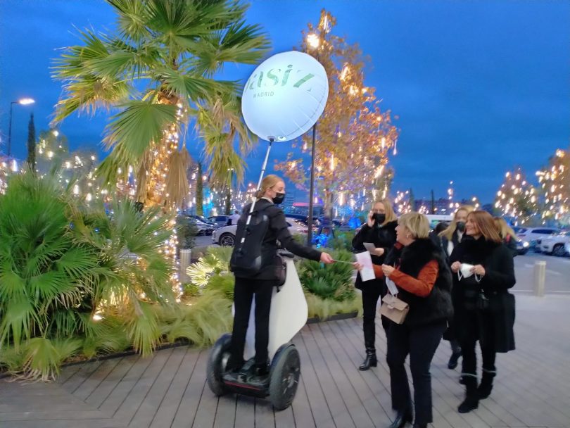 animation segway publicitaire