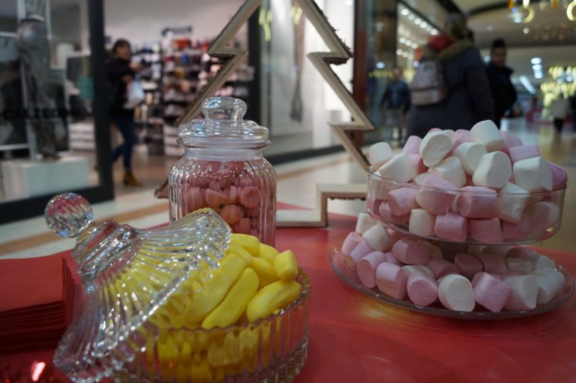 animation commerciale avec bonbons