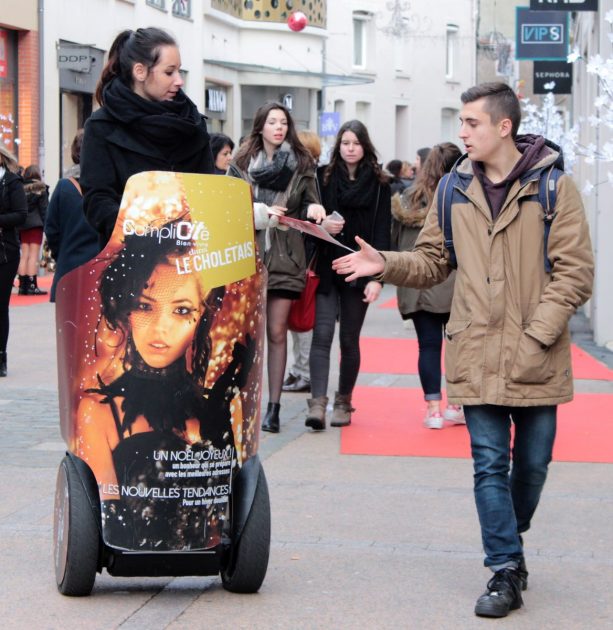 animation segway publicitaire