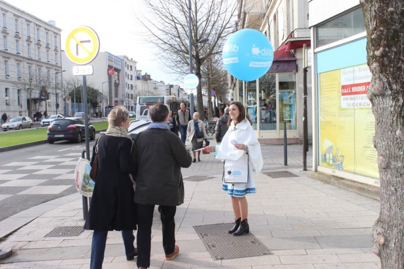 animation ballon géant publicitaire