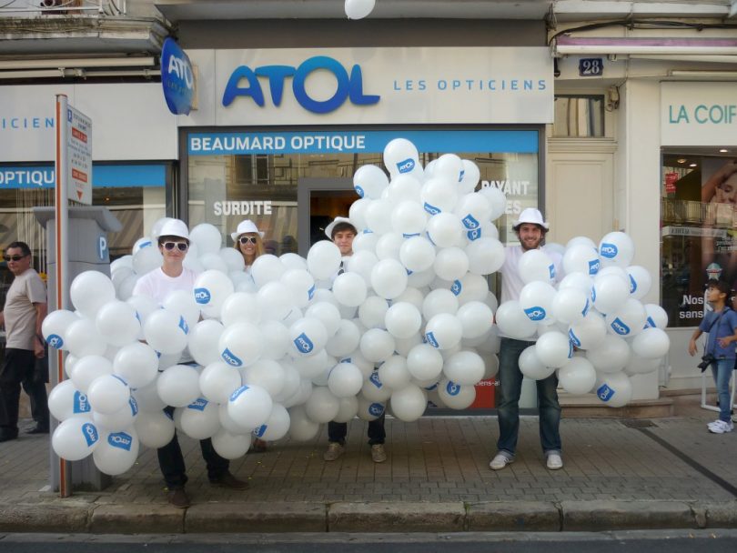 animation de carbaloon publicitaire