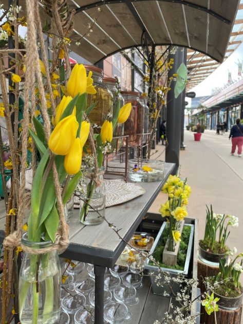 stand bar a fleurs