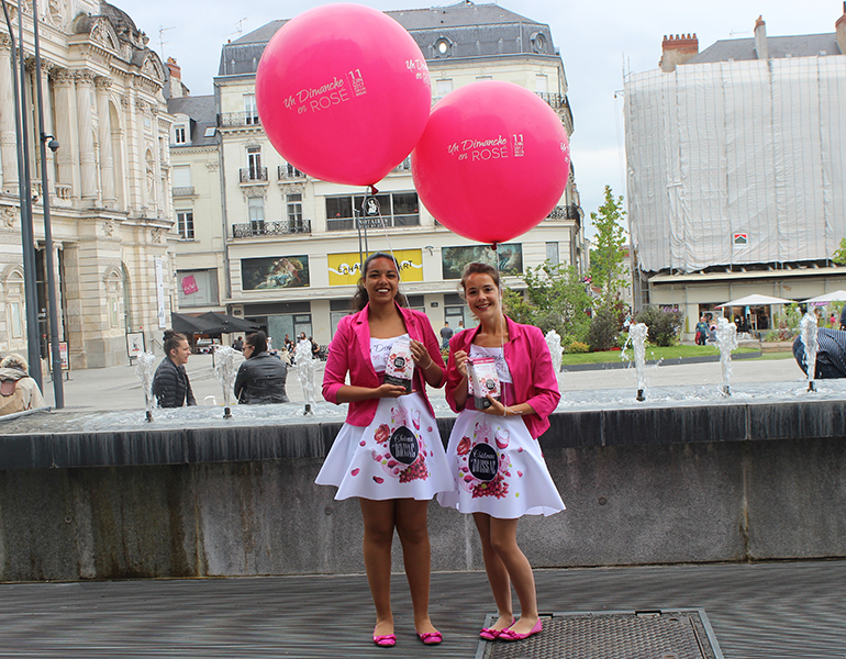 animation ballon géant publicitaire