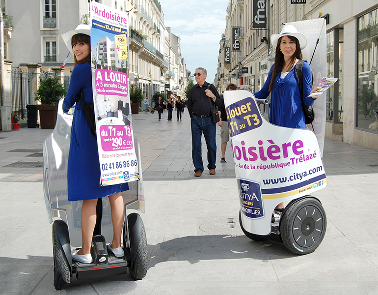 animation segway publicitaire