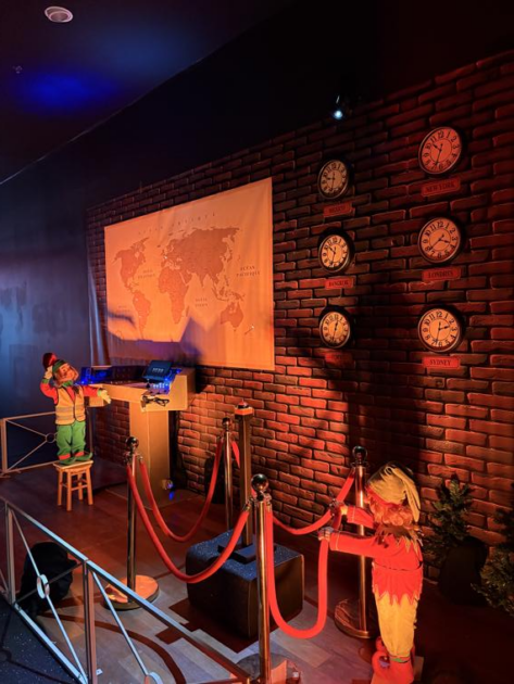 Village de Noël immersif au centre Ruban Bleu