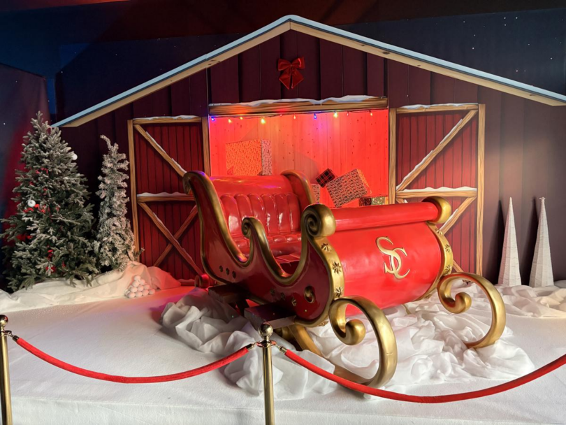 Village de Noël immersif au centre Ruban Bleu