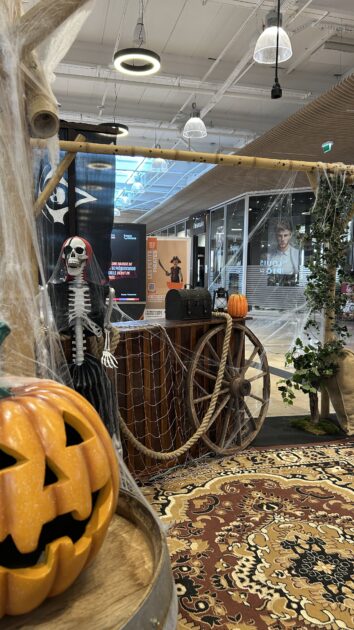 Halloween centre commercial Le Mans