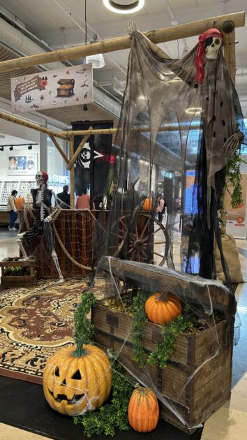 Halloween centre commercial Le Mans