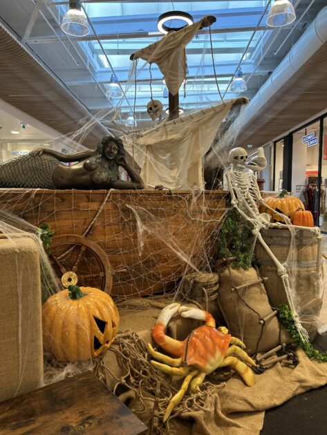 Halloween centre commercial Le Mans