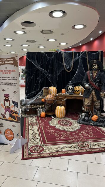 Halloween centre commercial Le Mans